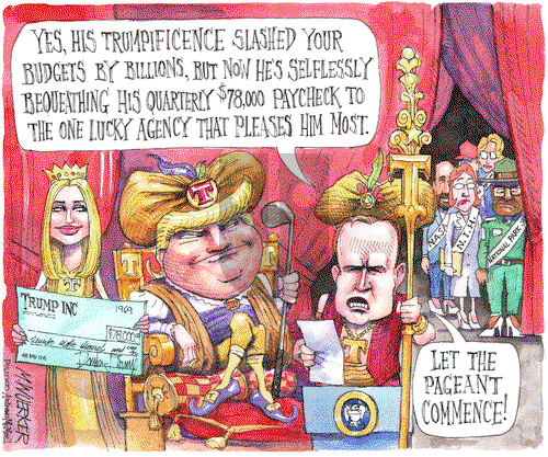 Matt Wuerker on Wednesday April 5, 2017 Comic Strip