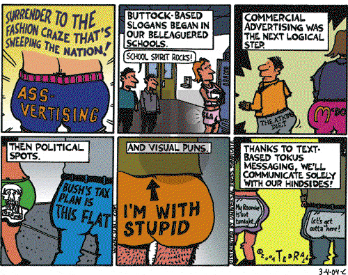 Ted Rall on Monday March 8, 2004 Comic Strip