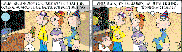 Drabble on Saturday December 31, 2016 Comic Strip