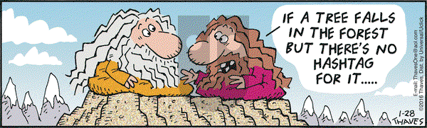Frank and Ernest on Thursday January 28, 2016 Comic Strip