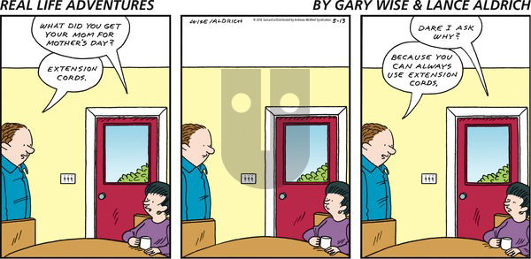 Real Life Adventures on Sunday May 13, 2018 Comic Strip