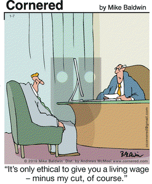 Cornered on Monday January 7, 2019 Comic Strip