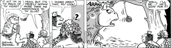 Alley Oop on Tuesday November 24, 1998 Comic Strip