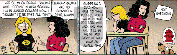 Luann on Saturday March 11, 2017 Comic Strip