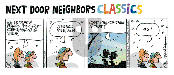 Next Door Neighbors on Saturday December 21, 2024 Comic Strip