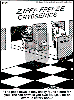 Close to Home on Tuesday August 29, 2000 Comic Strip