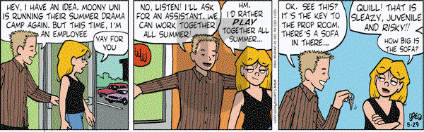 Luann on Thursday May 29, 2014 Comic Strip