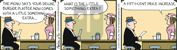 The Born Loser on Tuesday March 24, 2015 Comic Strip