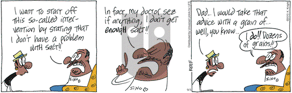 The Knight Life on Thursday April 3, 2025 Comic Strip