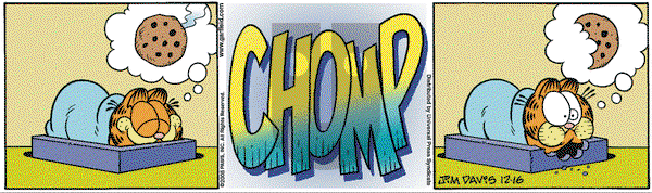 Garfield on Friday December 16, 2005 Comic Strip