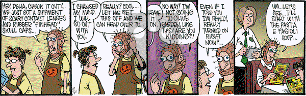 Monty on Friday October 30, 2015 Comic Strip
