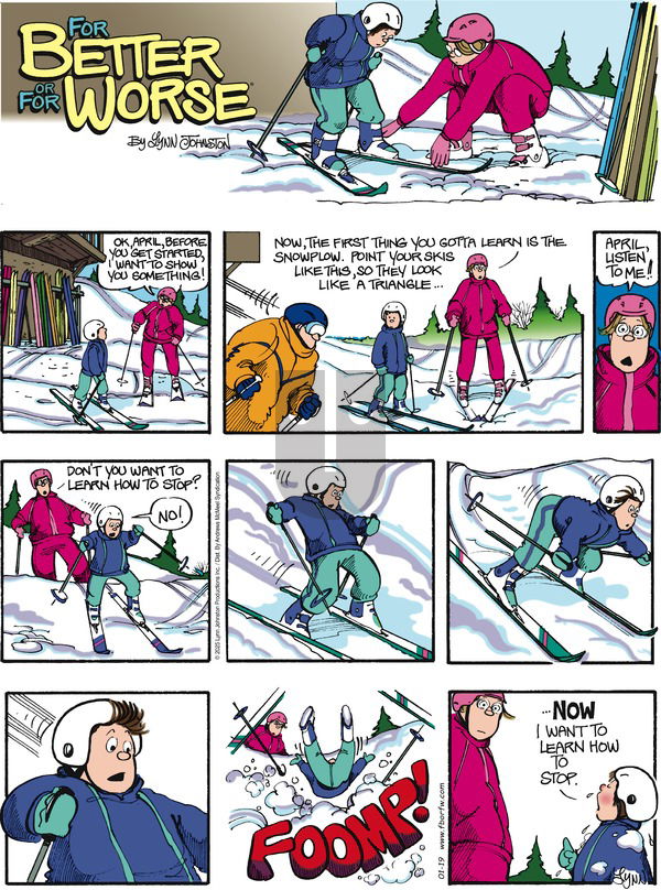 For Better or For Worse - Sunday January 19, 2025 Comic Strip