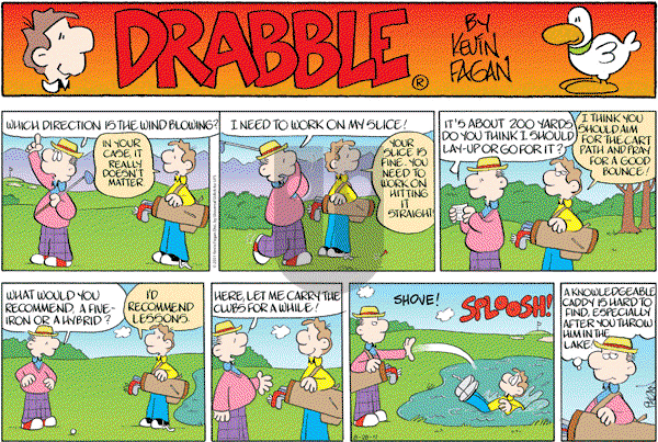 Drabble on Sunday August 28, 2011 Comic Strip