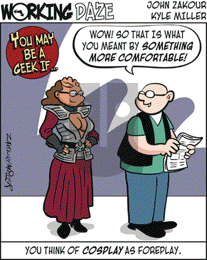 Working Daze on Tuesday May 8, 2007 Comic Strip