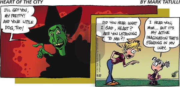 Heart of the City on Sunday November 27, 2011 Comic Strip