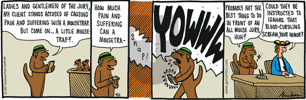 Overboard on Wednesday April 11, 2007 Comic Strip