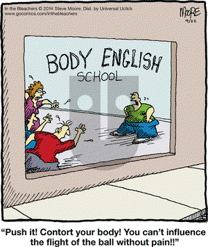 In the Bleachers on Tuesday July 22, 2014 Comic Strip