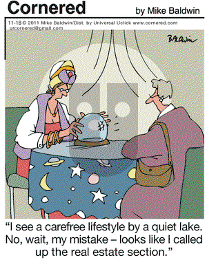 Cornered on Friday November 18, 2011 Comic Strip