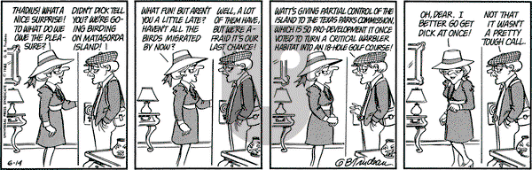 Doonesbury on Monday June 14, 1982 Comic Strip