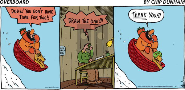Overboard on Sunday March 21, 2021 Comic Strip