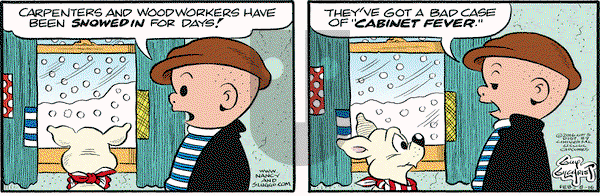 Nancy on Monday February 8, 2016 Comic Strip