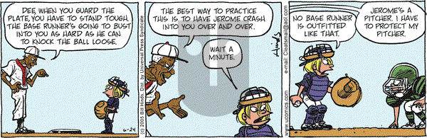 Cleats on Friday June 24, 2005 Comic Strip