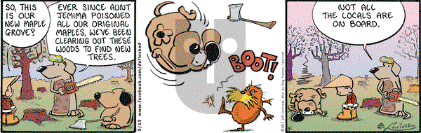 DeFlocked on Monday May 13, 2013 Comic Strip