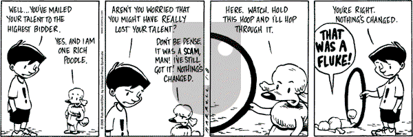 Big Top on Saturday January 8, 2005 Comic Strip