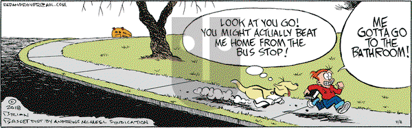 Red and Rover on Thursday March 8, 2018 Comic Strip