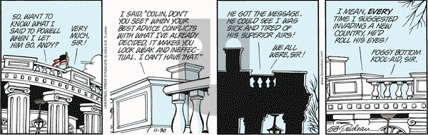 Doonesbury on Tuesday November 30, 2004 Comic Strip