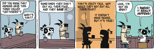Pooch Cafe on Thursday July 21, 2016 Comic Strip