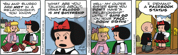 Nancy on Monday September 20, 2010 Comic Strip
