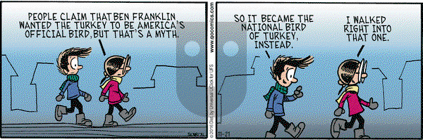 Grand Avenue on Monday November 21, 2016 Comic Strip