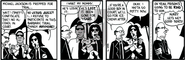 Clear Blue Water on Tuesday February 1, 2005 Comic Strip