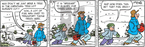Cleats - Monday December 15, 2008 Comic Strip