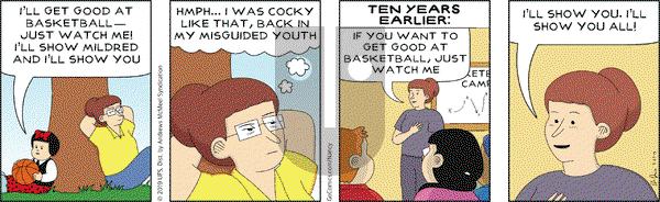 Nancy on Monday May 27, 2019 Comic Strip