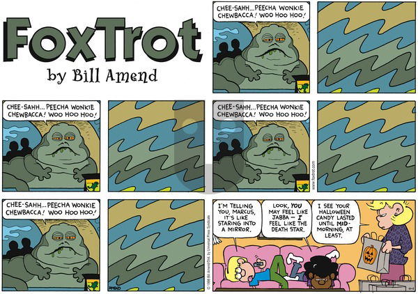 FoxTrot on Sunday November 1, 1998 Comic Strip