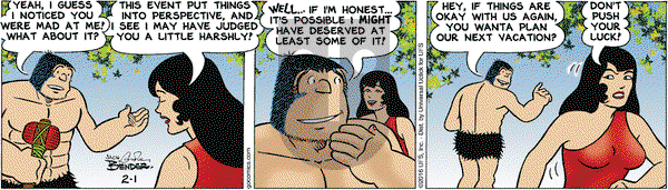 Alley Oop on Monday February 1, 2016 Comic Strip