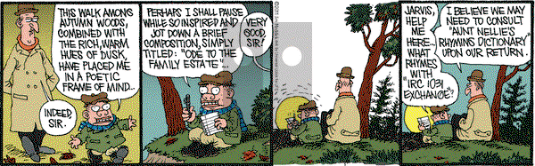 Monty on Saturday December 3, 2011 Comic Strip