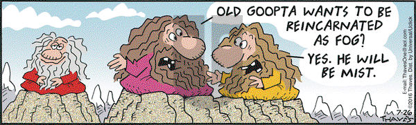 Frank and Ernest on Tuesday July 26, 2016 Comic Strip
