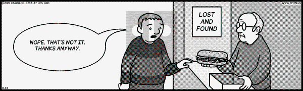 F Minus on Tuesday September 15, 2009 Comic Strip