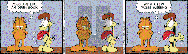 Garfield on Wednesday June 27, 2018 Comic Strip