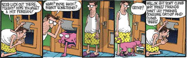 Monty on Tuesday March 20, 2012 Comic Strip