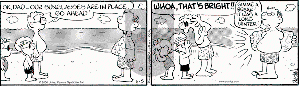 Drabble - Monday June 5, 2000 Comic Strip