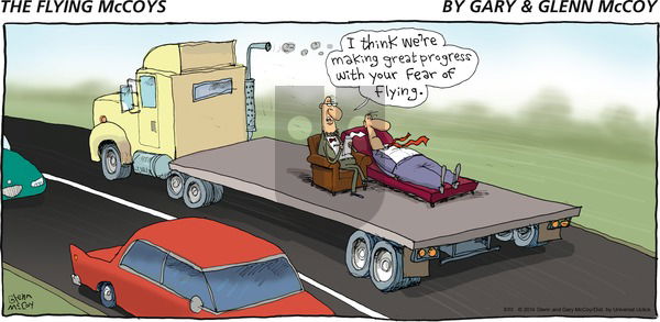 The Flying McCoys - Sunday March 23, 2014 Comic Strip