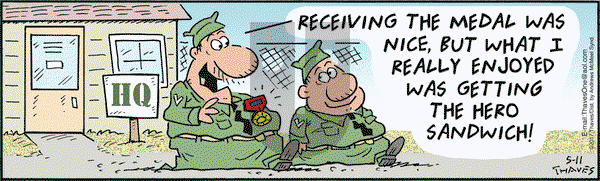 Frank and Ernest on Thursday May 11, 2017 Comic Strip