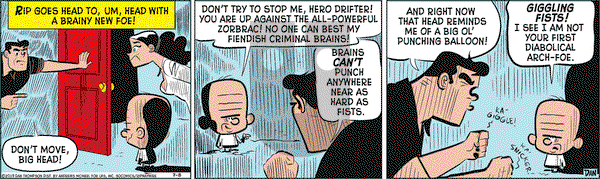 Rip Haywire on Monday July 8, 2019 Comic Strip