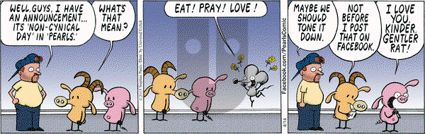 Pearls Before Swine - Tuesday April 14, 2015 Comic Strip