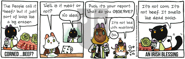 Breaking Cat News on Saturday March 16, 2019 Comic Strip