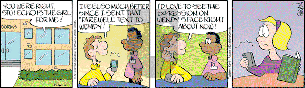 Drabble on Monday May 16, 2016 Comic Strip